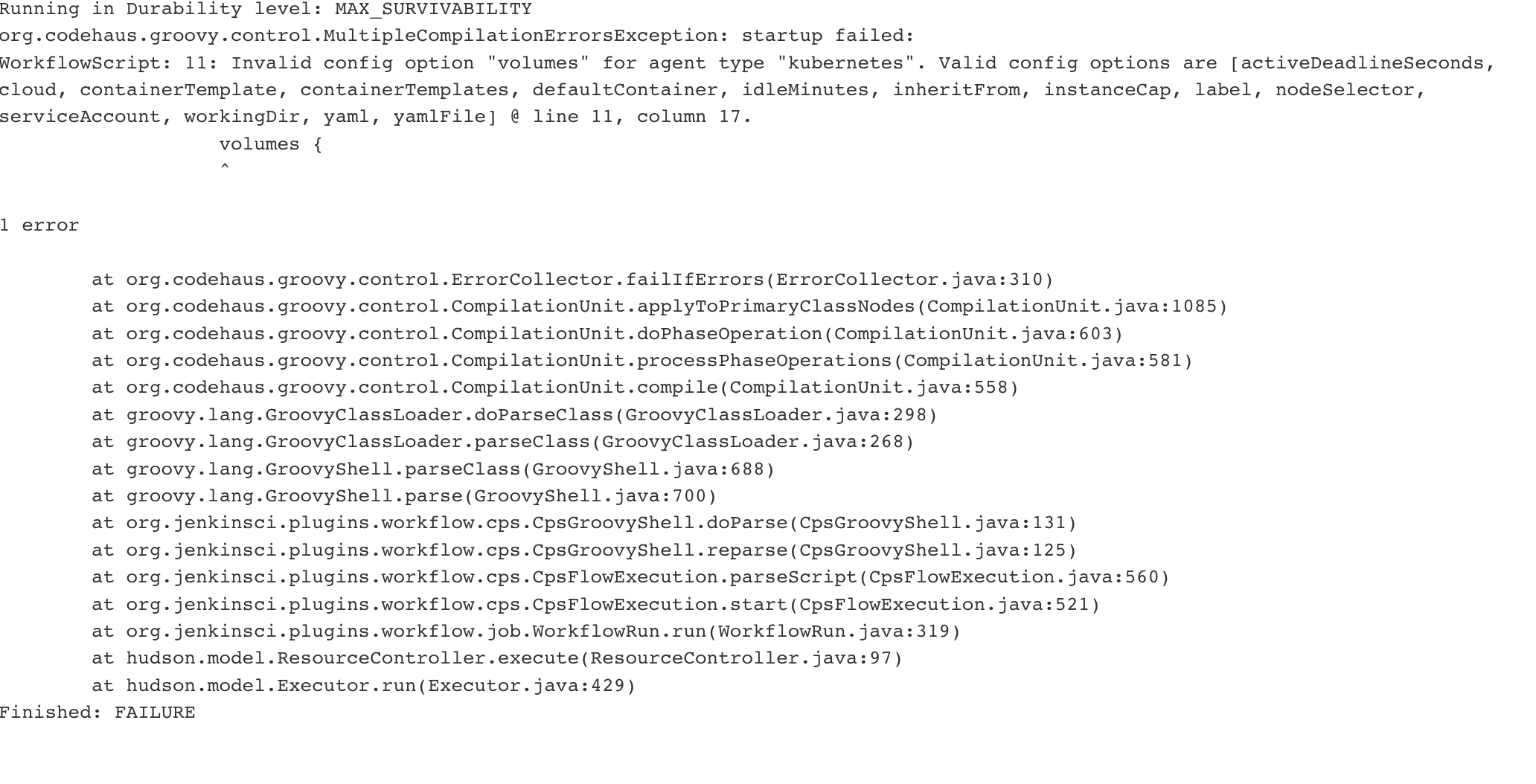 [JENKINS55904] pod template with persistance volume