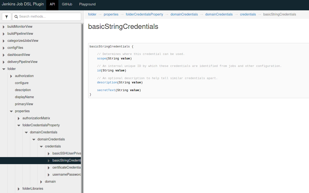 [JENKINS59971] Unable to create folder credentials for plain